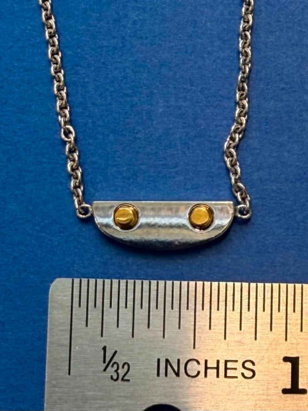Dainty Balenciaga pendant